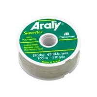 Hilo de pesca trasparente Araty Superflex (0.50mm x 100m) x20u.