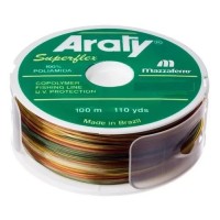 Hilo de pesca multicolor Araty Superflex (0.50mm x 100m) x20u.