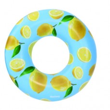 Flotador anillo diseño y sabor limon 1.19m. Bestway