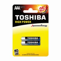 Pila Alkalina AAA Toshiba Blister x2
