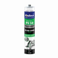 Sellador de Poliuretano Quilosa PU-50 Blanco 300ml.